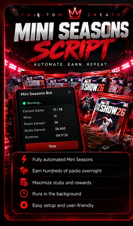 Auto MiniSeasons Script (XBOX/PS5)